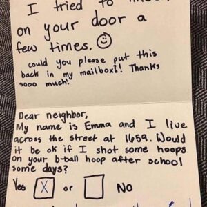 Neighbor Has Perfect Response To Little Girl’s Adorable