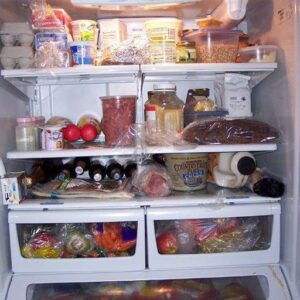 My Husband Filled Our Fridge with Food from Food Banks