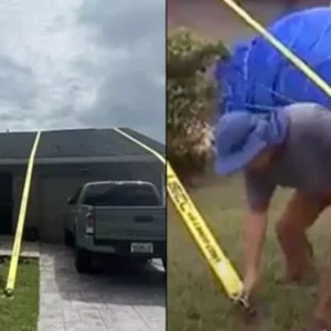 Florida Resident Takes Extreme Measures, Strapping Down Entire House Ahead of Hurricane Milton