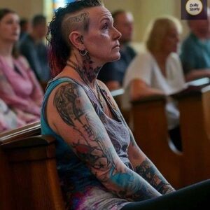 I saw an adult woman with many piercings and tattoos in church, and I felt uncomfortable. Am I wrong to think there are standards?