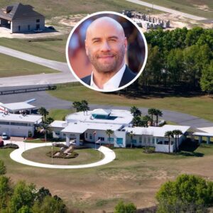 Inside John Travolta’s Florida Mansion: A Private Airport and Luxury Living Combined