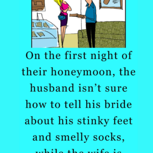 The couple’s first honeymoon night.