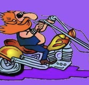 Dirty Joke: A Biker Pulls Up Outside A Roadside Bar In