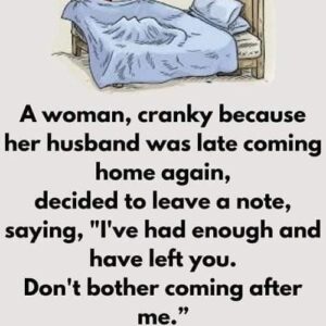 Woman hides under the bed to check on her husband