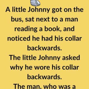 Johnny Got On The Bus…Brilliant continuation in the first comment 👇👇