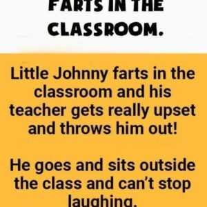 Little Johnny farts in the classroom