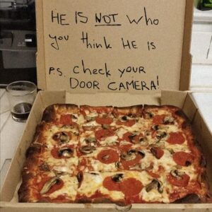 Delivery Guy Left a Message for Me on a Pizza Box — Turns Out, He Saved Me from a Disastrous Marriage.