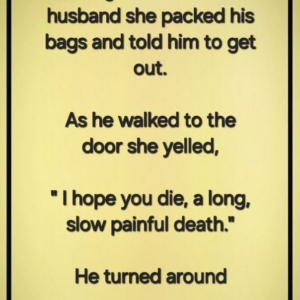 Wife wish to husband – JOKE OF THE DAY