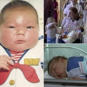 In 1983, a baby boy weighing a whopping 16 lbs was born!