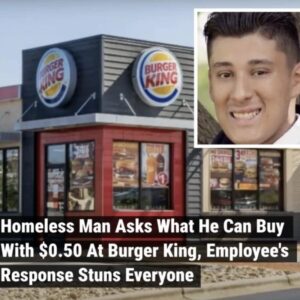 This Burger King employee had no idea he was being watched by other people in the restaurant when he responded to the homeless man’s question. Had he known, he may have thought twice. How do you feel about this? (VIDEO)