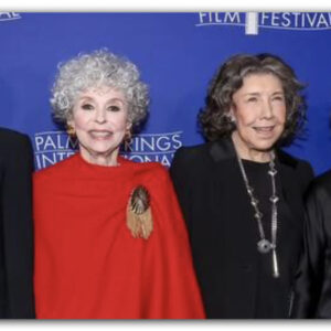 Jane Fonda, 85, Lily Tomlin, 83, Rita Moreno, 91, and Sally Field, 76, stun in gorgeous group photo