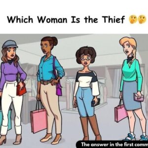 Which Woman Is the Thief? Unravel the Mystery with This Fun Puzzle!