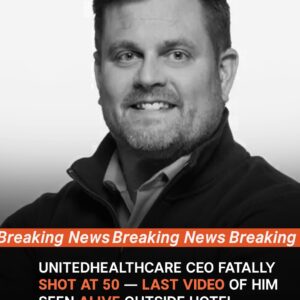 UnitedHealthcare CEO, Brian Thompson, Fatally Shot at 50 — Video of Him Last Seen Alive Released