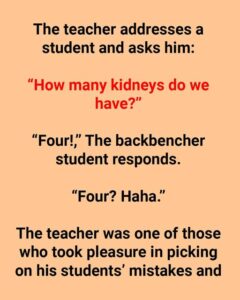 STORY OF THE DAY!! Teacher Addresses A Student.