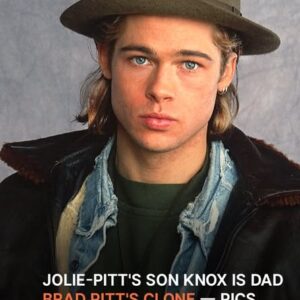 Jolie-Pitt’s Son Knox, 16, Who Sold Dog Treats, Looks Like Brad Pitt’s Clone — His Transformation Caused Hot Buzz