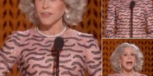 Jane Fonda ‘calls out Donald Trump’ during SAG award speech