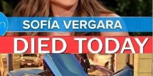 Very sad . 15 minutes ago in Texas, “America’s Got Talent” Sofia Vergara, she has been confirmed as…