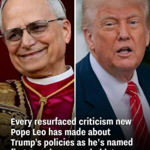Pope Leo XIV’s Past Critiques of Trump’s Policies Resurface Following His Historic Election as the First American Pope Pope Leo XIV’s Past Critiques of Trump’s Policies Resurface Following His Historic Election as the First American Pope