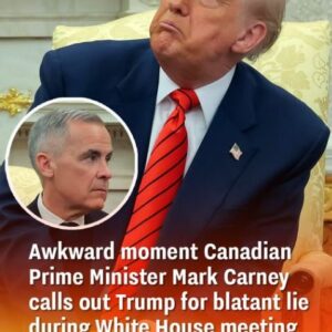 Awkward moment Canadian Prime Minister Mark Carney calls out Trump for blatant lie during White House meeting Awkward moment Canadian Prime Minister Mark Carney calls out Trump for blatant lie during White House meeting