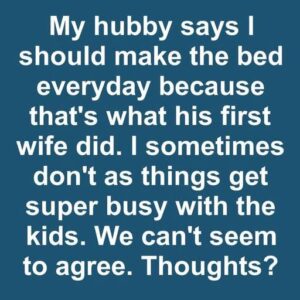 We can’t seem to agree. We can’t seem to agree.