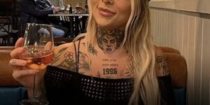 Woman hits back at older people for judging tattooed body