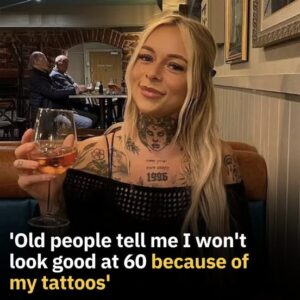 Woman hits back at older people for judging tattooed body Woman hits back at older people for judging tattooed body