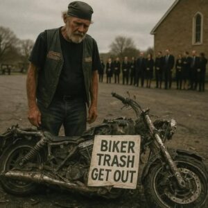 They damaged my motorcycle while I was at my wife’s funeral. They damaged my motorcycle while I was at my wife’s funeral.