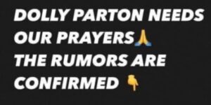 Dolly Parton Tried to Keep Her Disease a Secret, Now We Know Check the comments