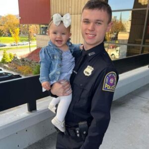 MY FIRST DAY AT THE POLICE ACADEMY—AND MY LITTLE SISTER SHOWED UP TO CHEER ME ON MY FIRST DAY AT THE POLICE ACADEMY—AND MY LITTLE SISTER SHOWED UP TO CHEER ME ON