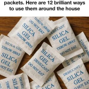 Stop Throwing Out Silica Gel Packets Stop Throwing Out Silica Gel Packets